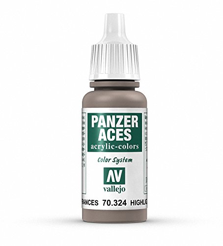 Vallejo Panzer Aces Acrylfarbe, 17 ml Highlight French Tank Crew von Vallejo