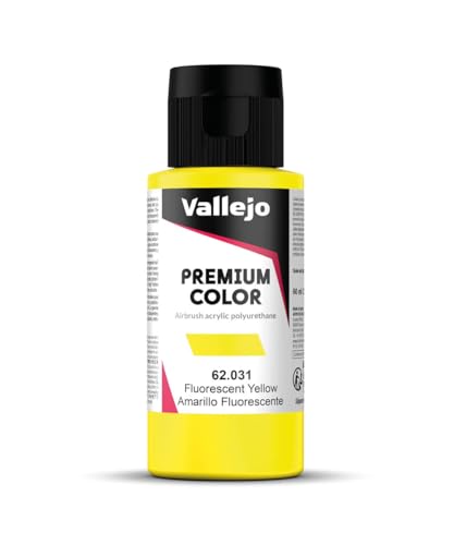 Vallejo Premium-Farbe, 60 ml fluoreszierendes gelb von Vallejo