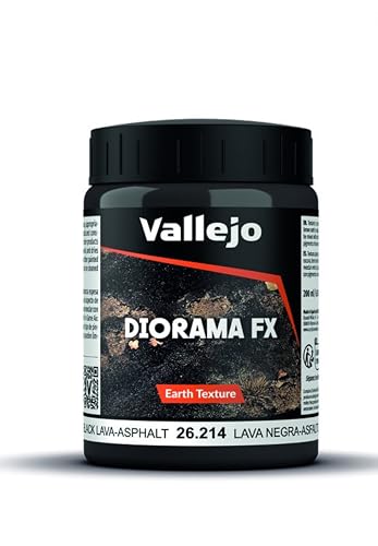 VallejoLava, 26214 Asphalt, 200 ml, verschieden von Vallejo