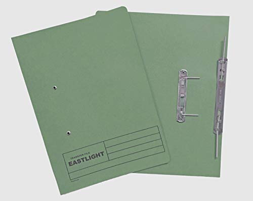 Transfer-Federmappe, Foolscap-Format, Grün, 25 Stück von ValueX