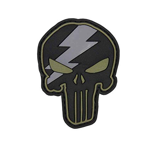 Van Os Emblem 3D PVC Punisher Thunder grün #9007 von Van Os