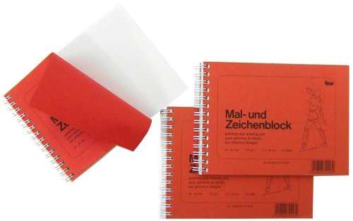 Mal- und Zeichenblock, 25 Blatt 24 x 32 cm, Grammatur: 175 g/m² von Vang