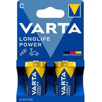 2 VARTA Batterien LONGLIFE Power Baby C 1,5 V von Varta