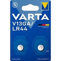 2 VARTA Knopfzellen V13GA/LR44 1,5 V von Varta