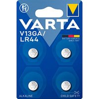 4 VARTA Knopfzellen V13GA/LR44 1,5 V von Varta