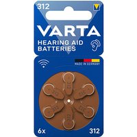 6 VARTA Knopfzellen 312 1,45 V von Varta