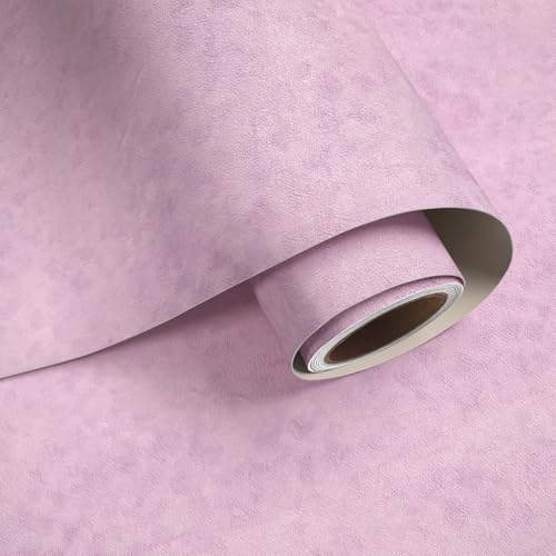 VaryPaper Tapete Selbstklebend Samtstoff Rosa 40cmx200cm Selbstklebende Filzfolie Klebefolie Möbel Stoffoptik Stoff Filzblätter Samt Selbstklebend Klebefolie für Schrank Kommode Schmuckschatulle von VaryPaper