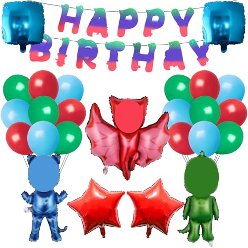 Pj Geburtstag Deko, Pj Geburtstag Luftballon, Helium Ballons, Pj Ballons Aus Latex, Pj Theme Party Dekoration, Pj Folienballons, Geburtstagspartydekorationen Für Jungen Und Mädchen Pj Geburtstag Deko, Pj Geburtstag Luftballon, Helium Ballons, Pj Ballons Aus Latex, Pj Theme Party Dekoration, Pj Folienballons, Geburtstagspartydekorationen Für Jungen Und Mädchen von Vckjljid