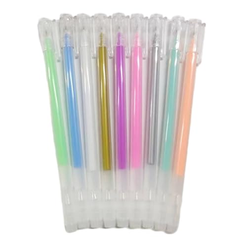 9/12 Farben Textmarker, fluoreszierende Textmarker, Marker, Linierstift für Scrapbooking, Journaling, Notizen von Vdaxvme