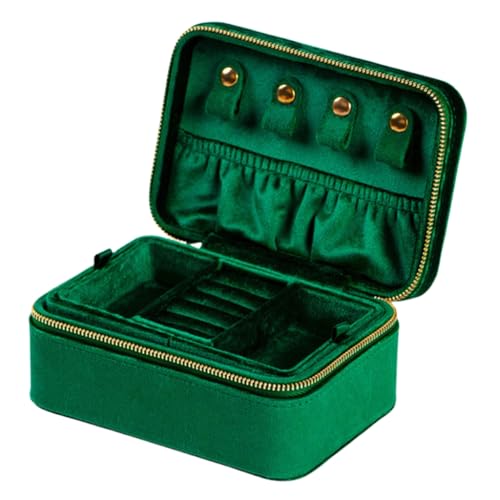 Vdaxvme Stilvolle Schmuck-Organizer, Halsketten-Aufbewahrungsbox, elegante Schmuckverpackung von Vdaxvme