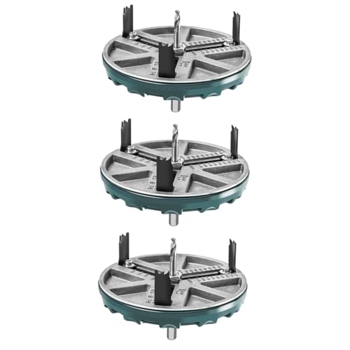 3St Lochsäge für die Holzbearbeitung Locher für die Holzbearbeitung Mehrzweck-Rundbohrer holzbearbeitungsmaschinen holzbohrer Holzbearbeitungsbedarf Bohrerwechsel Veemoon von Veemoon