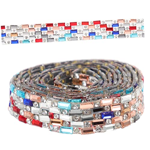 Veemoon 1 Rolle Strassband Aus Glas Trimmen Nailart-strasssteine Strass-quaste Kleidung Bänder Zum Verpacken Schimmernd Blau Band Umwickeln Funkeln Für Nagel Streifen Nähen Aufkleber Veemoon 1 Rolle Strassband Aus Glas Trimmen Nailart-strasssteine Strass-quaste Kleidung Bänder Zum Verpacken Schimmernd Blau Band Umwickeln Funkeln Für Nagel Streifen Nähen Aufkleber von Veemoon
