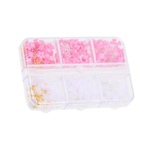 Veemoon 1 Schachtel Fächer Box mit Blumen Nagel Charms Nagel Zubehör für DIY Maniküre Dekoration aus Hochwertigem Resin für Kreative Nageldesigns und Partys Veemoon 1 Schachtel Fächer Box mit Blumen Nagel Charms Nagel Zubehör für DIY Maniküre Dekoration aus Hochwertigem Resin für Kreative Nageldesigns und Partys von Veemoon