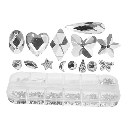 Veemoon 1 Schachtel Teilige Bunte Flatback Nail Gems aus Stahlperlen Nageldekorationen für Nail Art Vielseitige Nagelschmucksteine für Frauen und Mädchen für Partys Hochzeiten und Veemoon 1 Schachtel Teilige Bunte Flatback Nail Gems aus Stahlperlen Nageldekorationen für Nail Art Vielseitige Nagelschmucksteine für Frauen und Mädchen für Partys Hochzeiten und von Veemoon