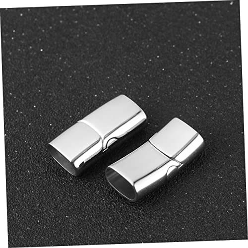 Veemoon 10 Pcs 316 Edelstahl Magnet Magnetverschluss Armband Frauen Cord Ende Veemoon 10 Pcs 316 Edelstahl Magnet Magnetverschluss Armband Frauen Cord Ende von Veemoon