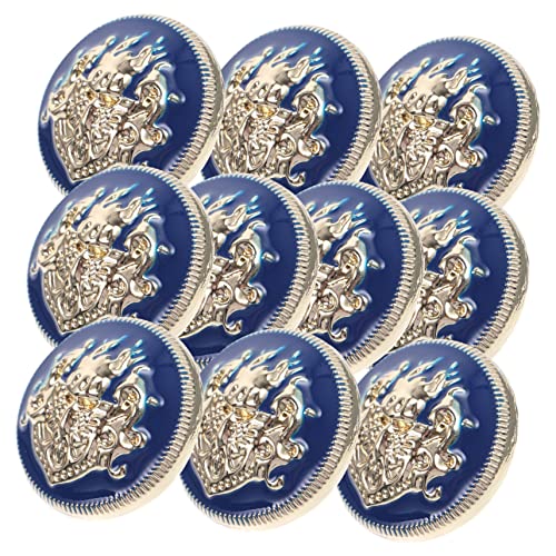 Veemoon 10 Stück Metallknöpfe Knöpfe für Kleidung Nähen silberne Knöpfe Goldknöpfe Knopf für Jeans Tasten extra große Knöpfe bunte Annähknöpfe Knöpfe für Jeans Legierung Veemoon 10 Stück Metallknöpfe Knöpfe für Kleidung Nähen silberne Knöpfe Goldknöpfe Knopf für Jeans Tasten extra große Knöpfe bunte Annähknöpfe Knöpfe für Jeans Legierung von Veemoon