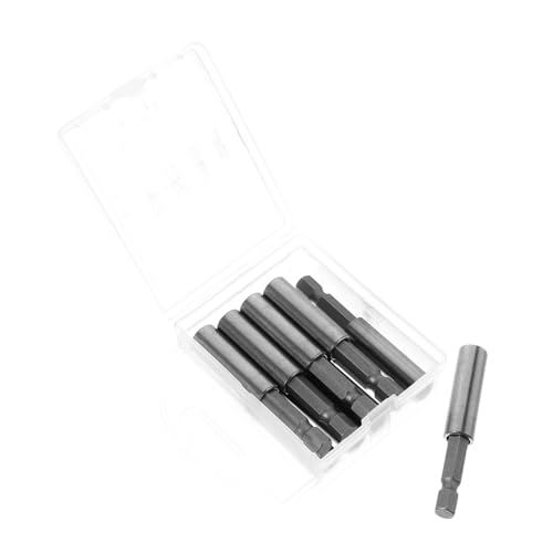 Veemoon 10 Stück Schraubendreherbohrer Bohrer-Verlängerungsstange hexagonales Schaftschraubendreherbit Verlängerungs-Schraubendreher-Bits Bohrverlängerung Metall Silver Veemoon 10 Stück Schraubendreherbohrer Bohrer-Verlängerungsstange hexagonales Schaftschraubendreherbit Verlängerungs-Schraubendreher-Bits Bohrverlängerung Metall Silver von Veemoon