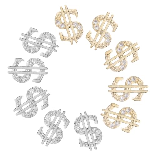 Veemoon 10 Stück Teiliges Metall Nail Art Charms Vielseitige Nageldekoration aus Legierung DIY Nail Ornament für Maniküre Modische Nageldesigns Geeignet für Salon und Private Anwendung Veemoon 10 Stück Teiliges Metall Nail Art Charms Vielseitige Nageldekoration aus Legierung DIY Nail Ornament für Maniküre Modische Nageldesigns Geeignet für Salon und Private Anwendung von Veemoon