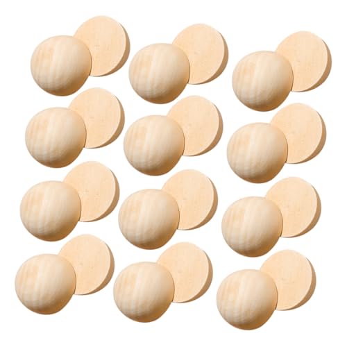 Veemoon 100 Stück Halbe Holzkugel Bälle Basteln Halbe Kugel Bälle Selber Machen Graffiti-ball Mini-holzkugel Unfertige Halbkugeln Aus Holz Halbe Holzperlen Diy-ball Lotusbaum Beige Veemoon 100 Stück Halbe Holzkugel Bälle Basteln Halbe Kugel Bälle Selber Machen Graffiti-ball Mini-holzkugel Unfertige Halbkugeln Aus Holz Halbe Holzperlen Diy-ball Lotusbaum Beige von Veemoon