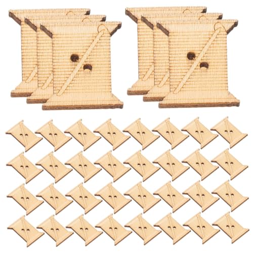 Veemoon 100 Stück Holz Spulen Wickelplatten Diy Floss Organizer für Stickerei Kreuzstich und Nähhandwerk Robuste und Ästhetische Holz Wickelkarten zur Effektiven Organisation von Garn und Veemoon 100 Stück Holz Spulen Wickelplatten Diy Floss Organizer für Stickerei Kreuzstich und Nähhandwerk Robuste und Ästhetische Holz Wickelkarten zur Effektiven Organisation von Garn und von Veemoon