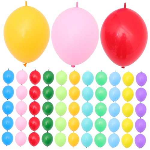 Veemoon 100 Stück Schwanzballons in Verschiedenen Farben - Ideal Für Hochzeiten - Geburtstagsfeiern Und Partydekorationen Perfekt Für DIY Projekte Und Kreative Arrangements von Veemoon