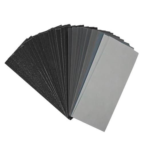 Veemoon 100 Stücke Schleifen Sand Papier Schleifpapier Siliziumkarbid Veemoon 100 Stücke Schleifen Sand Papier Schleifpapier Siliziumkarbid von Veemoon