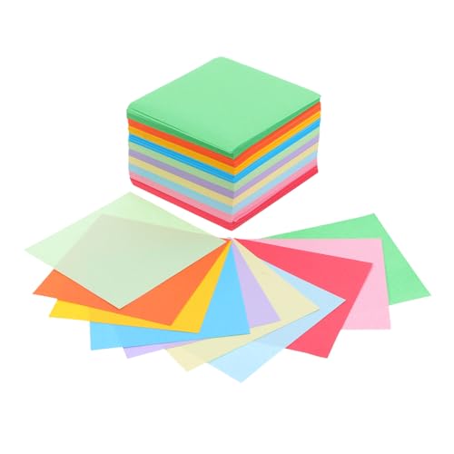 Veemoon 1000 Stück Doppelseitiges Origami Papier Quadratische Faltpapiere für Diy Kunsthandwerk Scrapbooking und Projekte Veemoon 1000 Stück Doppelseitiges Origami Papier Quadratische Faltpapiere für Diy Kunsthandwerk Scrapbooking und Projekte von Veemoon