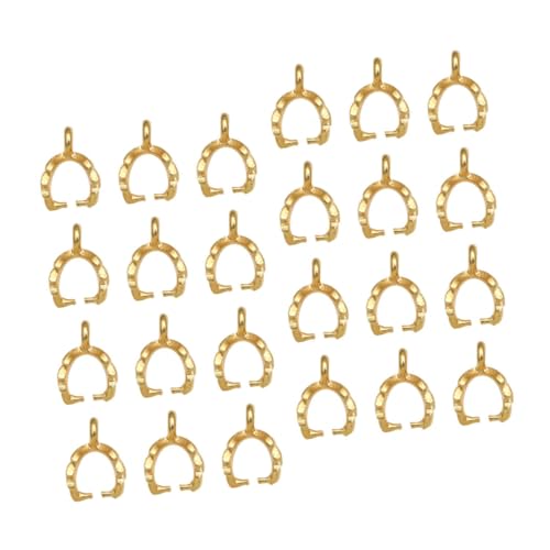 Veemoon 100Stücke Legierung Anhänger mit Blattform Goldene Schnalle für DIY Schmuckgestaltung Halskette Armband Schlüsselbund und Mehr Hochwertige Zubehörteile Veemoon 100Stücke Legierung Anhänger mit Blattform Goldene Schnalle für DIY Schmuckgestaltung Halskette Armband Schlüsselbund und Mehr Hochwertige Zubehörteile von Veemoon