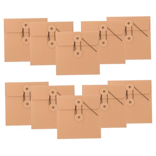 Veemoon 10Stücke Kraftpapier CD Hüllen Braune CD für Dvd Aufbewahrung Schutzumschläge für Dvds und Kratzschutz für Organisiertes Lagern Veemoon 10Stücke Kraftpapier CD Hüllen Braune CD für Dvd Aufbewahrung Schutzumschläge für Dvds und Kratzschutz für Organisiertes Lagern von Veemoon