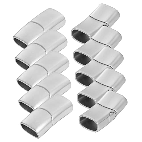 Veemoon 10Stücke Magnetische Schmuckverschlüsse für DIY Halsketten und Armbänder Hochwertige Magnetverschluss für Schmuckherstellung und Praktische Lösungen Veemoon 10Stücke Magnetische Schmuckverschlüsse für DIY Halsketten und Armbänder Hochwertige Magnetverschluss für Schmuckherstellung und Praktische Lösungen von Veemoon