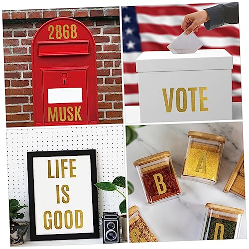 Veemoon 12Stücke Selbstklebende Alphabet Aufkleber für DIY Bastelprojekte Goldene für Scrapbooking Grußkarten Geschenkanhänger und Mehr Veemoon 12Stücke Selbstklebende Alphabet Aufkleber für DIY Bastelprojekte Goldene für Scrapbooking Grußkarten Geschenkanhänger und Mehr von Veemoon