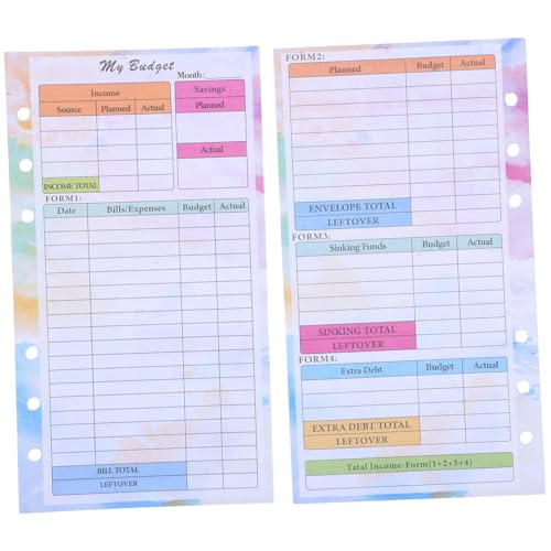 Veemoon 14 Blatt Planerordner Ringbuch Einsätze Planungszubehör preisgünstige Ordnereinlagen Planer-Nachfüllungen Budgetplaner und Monatsrechnungsorganisator Brieftaschenplaner Papier Veemoon 14 Blatt Planerordner Ringbuch Einsätze Planungszubehör preisgünstige Ordnereinlagen Planer-Nachfüllungen Budgetplaner und Monatsrechnungsorganisator Brieftaschenplaner Papier von Veemoon