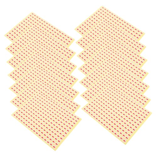 Veemoon 15 Blatt Kleine Etiketten Aufkleber Kleine Aufkleber Selbstklebend Hinweisschild Kupferplatten Aufkleber Rot Veemoon 15 Blatt Kleine Etiketten Aufkleber Kleine Aufkleber Selbstklebend Hinweisschild Kupferplatten Aufkleber Rot von Veemoon