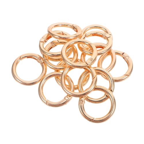 Veemoon 15 Stück Keyring -federschnalle Frühling Stichworte Federclips Schlüsselanhänger-karabiner Federringe Selber Machen Key Ring Round Hoop Sprungringe Teilt Ö Golden Zinklegierung Veemoon 15 Stück Keyring -federschnalle Frühling Stichworte Federclips Schlüsselanhänger-karabiner Federringe Selber Machen Key Ring Round Hoop Sprungringe Teilt Ö Golden Zinklegierung von Veemoon