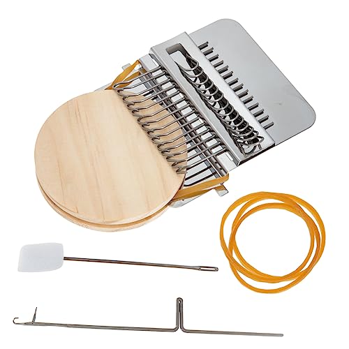 Veemoon 1Satz Mini Loom Kit Nadeln Webwerkzeug Strickmaschine für Anfänger Einfach zu Verwenden DIY Handarbeiten und Projekte Kompakt und Leicht Veemoon 1Satz Mini Loom Kit Nadeln Webwerkzeug Strickmaschine für Anfänger Einfach zu Verwenden DIY Handarbeiten und Projekte Kompakt und Leicht von Veemoon