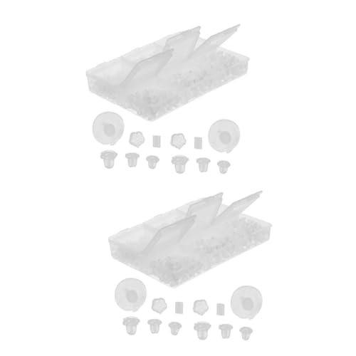 Veemoon 2 Boxen Silikon Ohrstecker Verschlüsse Transparente Hypoallergene Ohrstopper für Sicheren Halt von Ohrringen Teiliges für Diy Schmuckprojekte und Ohrschmuck Veemoon 2 Boxen Silikon Ohrstecker Verschlüsse Transparente Hypoallergene Ohrstopper für Sicheren Halt von Ohrringen Teiliges für Diy Schmuckprojekte und Ohrschmuck von Veemoon