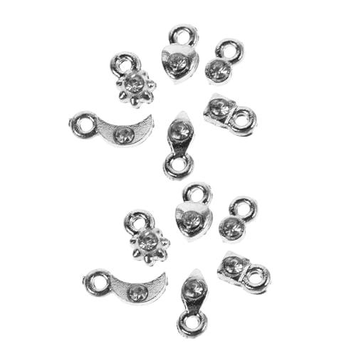 Veemoon 2 Sätze Nagel Schmuck Charms DIY Nagel Dekoration mit Piercing Werkzeug Silberfarben für Professionelle und Hobby Nagelkunst Veemoon 2 Sätze Nagel Schmuck Charms DIY Nagel Dekoration mit Piercing Werkzeug Silberfarben für Professionelle und Hobby Nagelkunst von Veemoon
