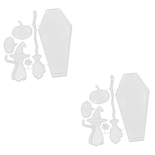 Veemoon 2 Stück Kürbis Stanzschablone Diy Halloween Prägewerkzeug Kohlenstoffstahl für Papierkunst Scrapbooking Einladungskarten Fotoalben Robuste und Langlebige Stanzform Veemoon 2 Stück Kürbis Stanzschablone Diy Halloween Prägewerkzeug Kohlenstoffstahl für Papierkunst Scrapbooking Einladungskarten Fotoalben Robuste und Langlebige Stanzform von Veemoon