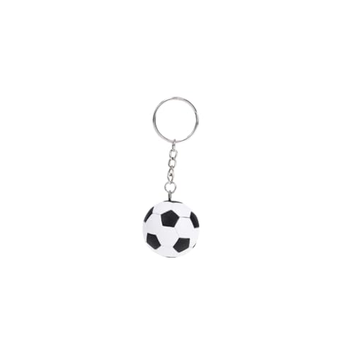 Veemoon 2 Stück Mini Fußball Schlüsselanhänger Aus Metall - 4 Cm - Ideal Für Autoschlüssel Oder Handtaschendekor Perfektes Für Männer Und Frauen Sportlicher Schlüsselring Für von Veemoon