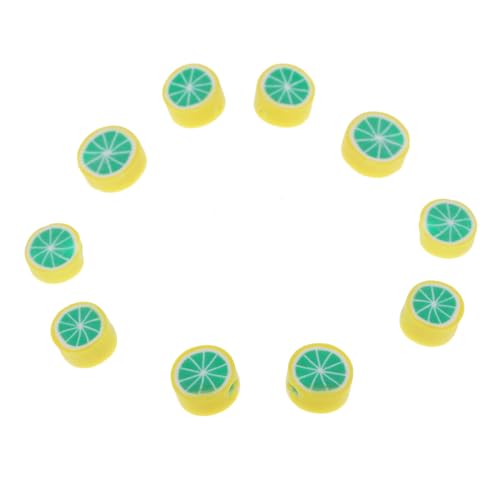 Veemoon 200 Stück Limettenperlen Tonperlen Charms Kunsthandwerk Für Tonperlen Für Armbänder Bunte Frucht Tonperlen Flache Perlen Schmuckdekorperlen Tonperlen Gelber Polymer Ton Veemoon 200 Stück Limettenperlen Tonperlen Charms Kunsthandwerk Für Tonperlen Für Armbänder Bunte Frucht Tonperlen Flache Perlen Schmuckdekorperlen Tonperlen Gelber Polymer Ton von Veemoon