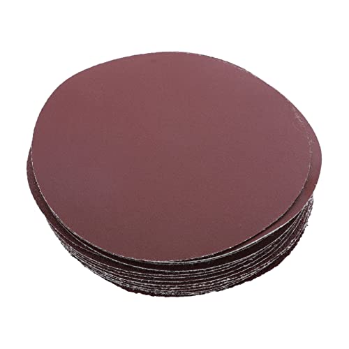 Veemoon 20St Sandpapier polierpads polishing pad schleifpad Auto Schleifpapier Haken und Schleifscheibe Schleifer runde Schleifpapiere Schleifpapier zum Polieren von Holz Sandmaterial rot von Veemoon