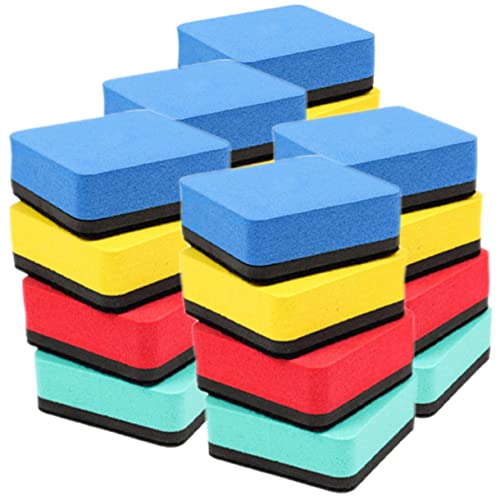 Veemoon 20Stücke Magnetische Tafelgummis Abwischbare Whiteboard Radierer für Schule Büro und Zuhause Hochdichter Filz für Mehrfaches Wischen ohne Verformung Veemoon 20Stücke Magnetische Tafelgummis Abwischbare Whiteboard Radierer für Schule Büro und Zuhause Hochdichter Filz für Mehrfaches Wischen ohne Verformung von Veemoon