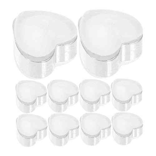 Veemoon 20Stücke Silikon Ohrringverschlüsse Herzförmige Sicherheitsstopper Für Ohrstecker Bequeme Passform Und Sicherer Halt Für Creolen Und Ohrstecker Für Täglichen Gebrauch Veemoon 20Stücke Silikon Ohrringverschlüsse Herzförmige Sicherheitsstopper Für Ohrstecker Bequeme Passform Und Sicherer Halt Für Creolen Und Ohrstecker Für Täglichen Gebrauch von Veemoon