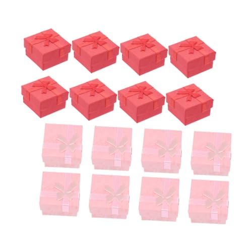 Veemoon 24-Teilige Boxen Schmuckkästchen klassisch LED Hochzeit klein Schmuckschatullen aus Pappe Schmuckhalter Ohrring-Boxen Verpackung von Schmuck Paketzubehör Papier Veemoon 24-Teilige Boxen Schmuckkästchen klassisch LED Hochzeit klein Schmuckschatullen aus Pappe Schmuckhalter Ohrring-Boxen Verpackung von Schmuck Paketzubehör Papier von Veemoon