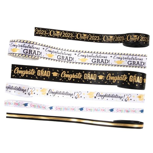 Veemoon 3 Sätze Goldenes Band Seidenband Wickelband Banddekor Bänder Zum Basteln Bulk-band Bogenbänder Abschlussbandpolyester Festivalband Abschluss -bouquet -dekorationen 6 Rollen * 3 Veemoon 3 Sätze Goldenes Band Seidenband Wickelband Banddekor Bänder Zum Basteln Bulk-band Bogenbänder Abschlussbandpolyester Festivalband Abschluss -bouquet -dekorationen 6 Rollen * 3 von Veemoon