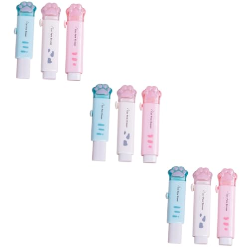 Veemoon 3 Sätze Radiergummi Für Katzen Pfoten Klein Radiergummis Masse Reinigung Weiß Rosa Radiergummi Haustier Mini-radiergummis Für Einziehbar Party 3 Stück * 3 Veemoon 3 Sätze Radiergummi Für Katzen Pfoten Klein Radiergummis Masse Reinigung Weiß Rosa Radiergummi Haustier Mini-radiergummis Für Einziehbar Party 3 Stück * 3 von Veemoon