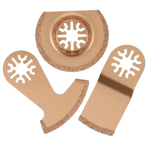 Veemoon 3Stücke Teiliges Sägeblatt Set Hartmetall für Oszillierende Werkzeuge Multifunktionsklingen für Fugenmörtel und Geeignet für Präzise Veemoon 3Stücke Teiliges Sägeblatt Set Hartmetall für Oszillierende Werkzeuge Multifunktionsklingen für Fugenmörtel und Geeignet für Präzise von Veemoon