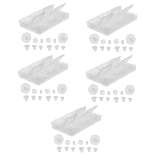 Veemoon 5 Boxen Silikon Ohrring Verschlüsse Transparent Hypoallergen Vielseitige Ohrringstopper für Ohrstecker Einfach zu Verwenden DIY Schmuckzubehör Teiliges Veemoon 5 Boxen Silikon Ohrring Verschlüsse Transparent Hypoallergen Vielseitige Ohrringstopper für Ohrstecker Einfach zu Verwenden DIY Schmuckzubehör Teiliges von Veemoon