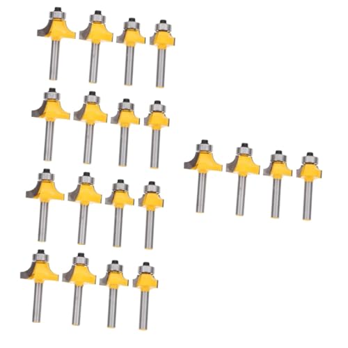 Veemoon 5 Sätze Teiliges Rundfräser Für Holzarbeiten Hartmetall Kantenfräser Für Präzises Trimmen Formen Und Abrunden Für Und Hobbyisten 4 Stück * 5 Veemoon 5 Sätze Teiliges Rundfräser Für Holzarbeiten Hartmetall Kantenfräser Für Präzises Trimmen Formen Und Abrunden Für Und Hobbyisten 4 Stück * 5 von Veemoon