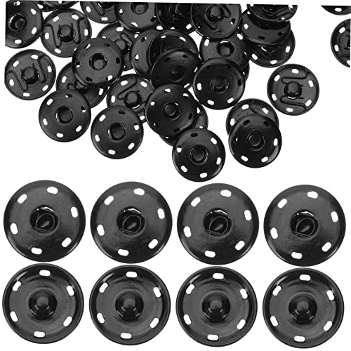 Veemoon 50Stücke Druckknöpfe Metall Rostfreie Snap Buttons für DIY Kleidung Kostümdekoration Anbringungswerkzeug für Jacken Taschen und Accessoires Veemoon 50Stücke Druckknöpfe Metall Rostfreie Snap Buttons für DIY Kleidung Kostümdekoration Anbringungswerkzeug für Jacken Taschen und Accessoires von Veemoon